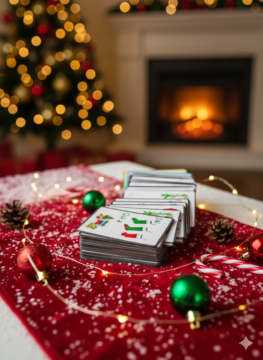 Jeu des 7 familles de Noël